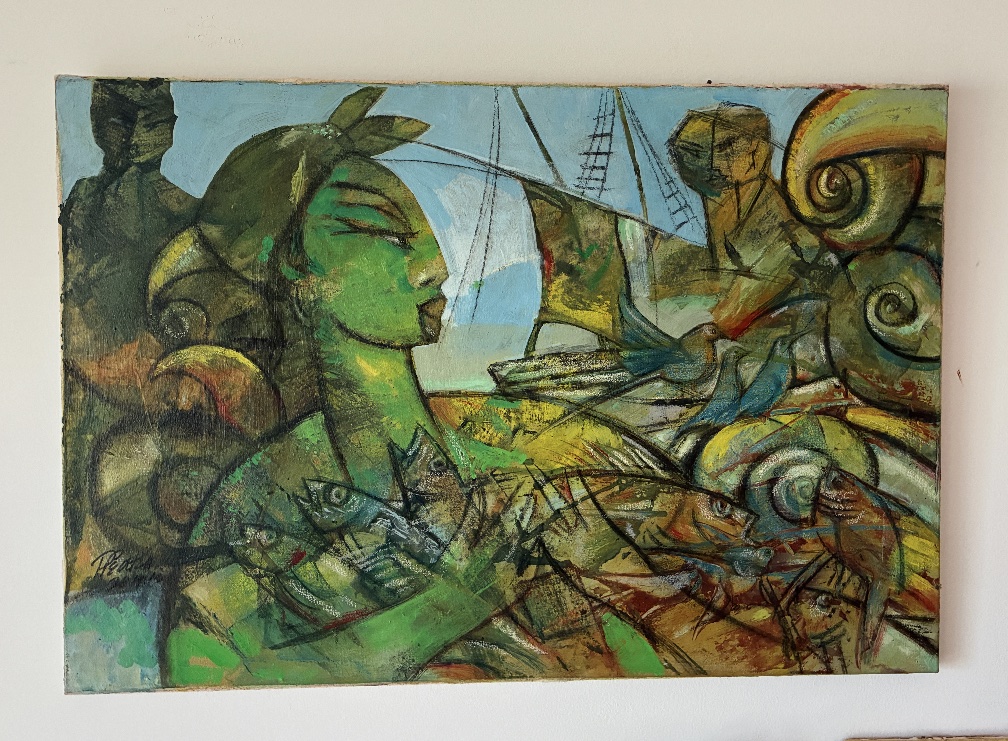 Artwork 13: Con la buena pezca by Guillermo Orlando Piedra Labañino (Piedra)