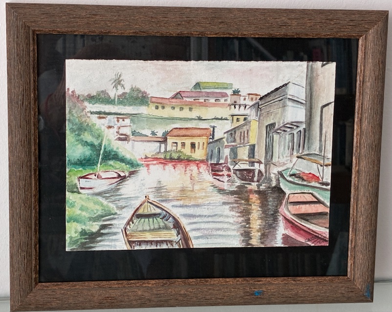 Artwork 20: Un riachuelo en Baracoa by Arlines Campos