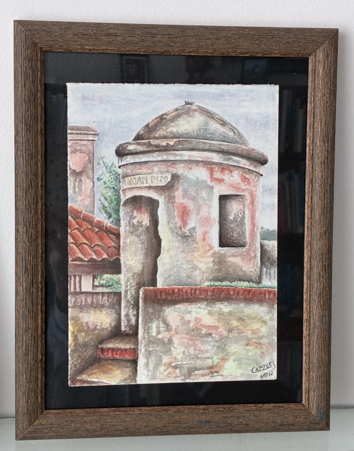 Artwork 21: Un torreón en Baracoa by Arlines Campos