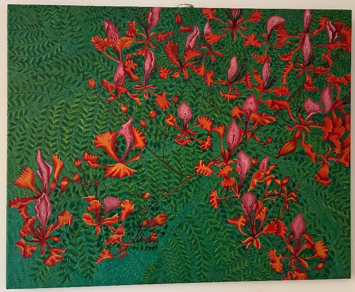 Artwork 22: Orchideas púrpuras by Arlines Campos