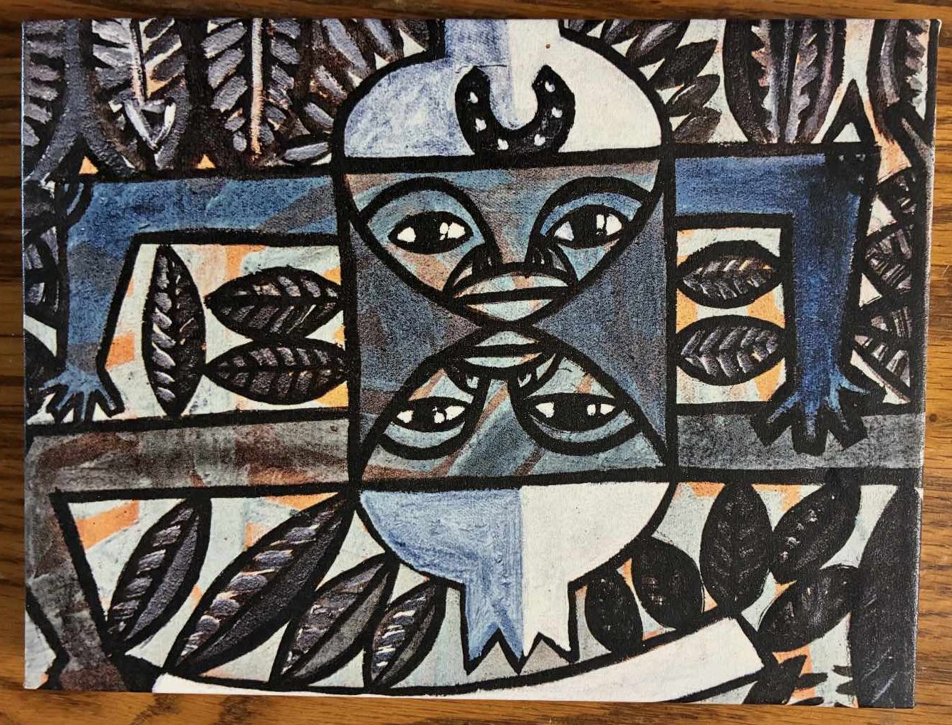 Artwork 26: Quiero y no quiero by O'Farril (Afro-Cuban artist, small format (2017)