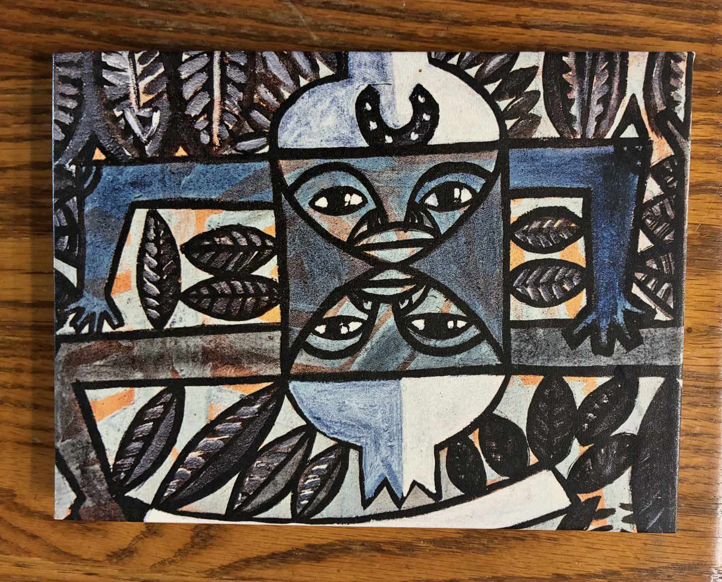 Artwork 26: Quiero y no quiero by O'Farril (Afro-Cuban artist, small format (2017)