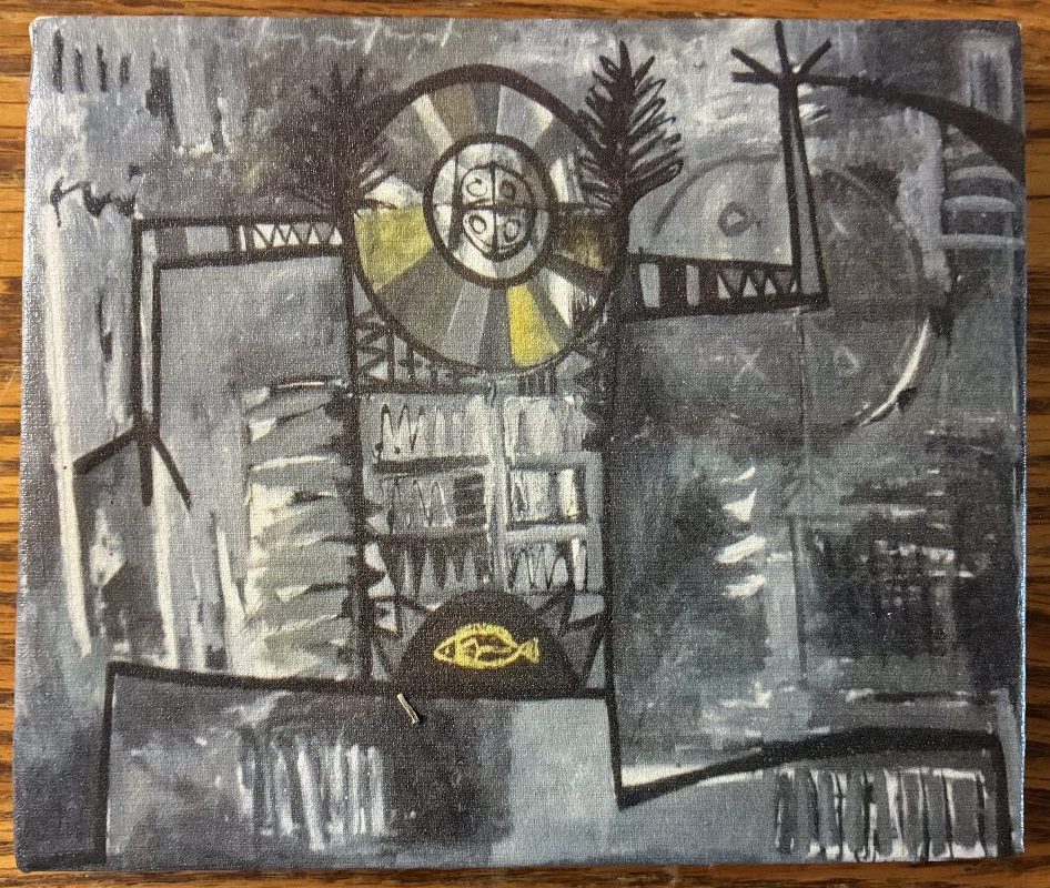 Artwork 30: Un señal por favor by O'Farril (Afro-Cuban artist, small format (2017)