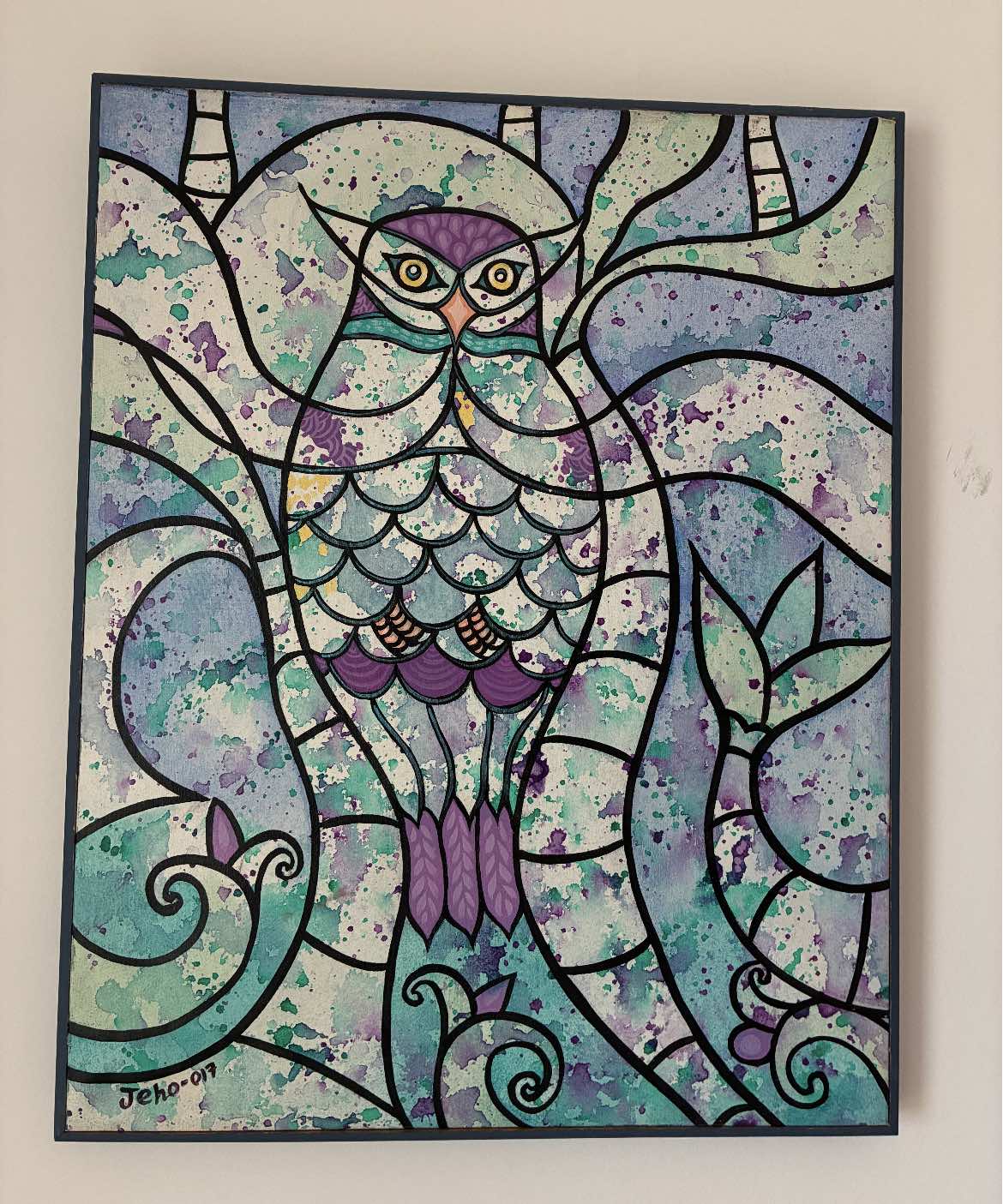 Artwork 6: Buho by Jehovanny Rodríguez Sanamé (Jeho) (1972-)