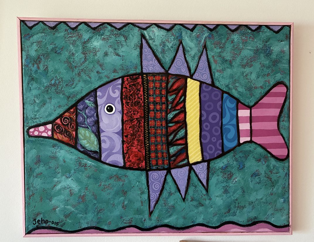 Artwork 7: Delfín by Jehovanny Rodríguez Sanamé (Jeho) (1972-)