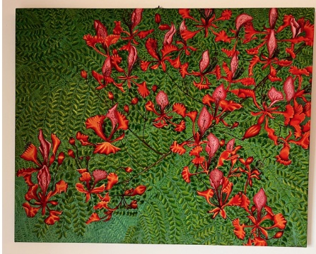 Artwork 22: Orchideas púrpuras by Arlines Campos