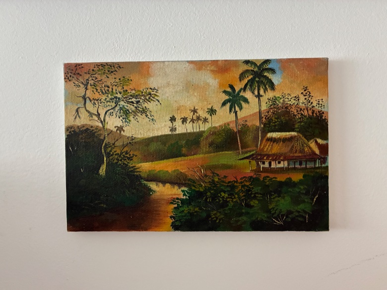 Artwork 18b: El tardecer en el campo by Antonio Rojas Sanchez (1968-)